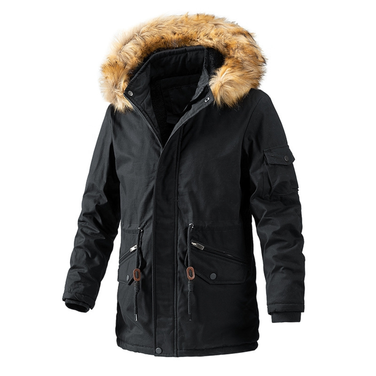 H139944af867642e0b4de44621c7e464aS Unisex winterjas met capuchon - Image 1