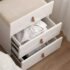 Ivory – Ylellinen meikkipöytä taittuvalla peilillä - Image 5